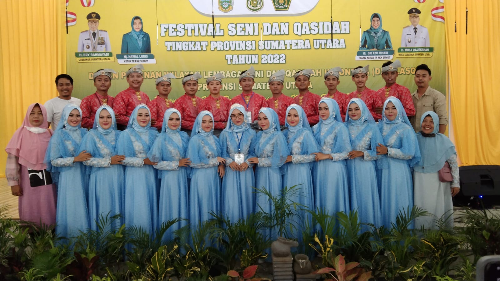 Kafilah Festival Seni Qasidah Asahan Raih Peringkat Ke 5 Pada Festival Seni Qasidah Tingkat Provinsi Sumut
