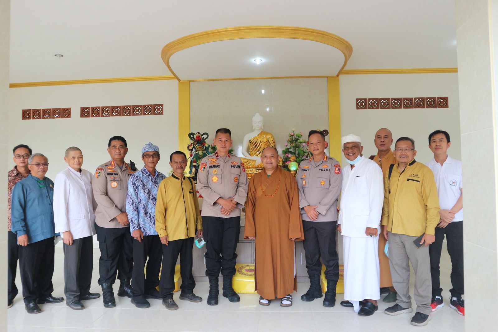Kasetukpa Resmikan Vihara Karuna Paramita di Setukpa Sukabumi, Ini Kata Brigjen Pol Mardiaz
