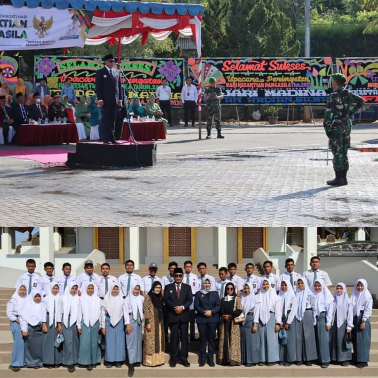 Bupati Madina Pimpin Upacara Hari Kesaktian Pancasila Tahun 2022