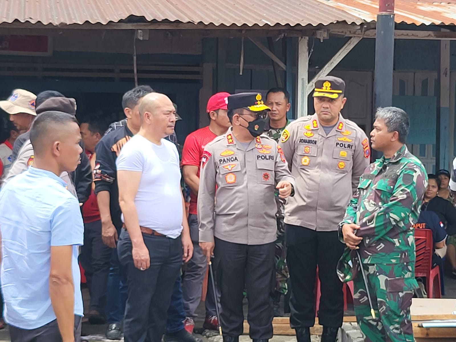 Bantu Korban Gempa, Kapoldasu Terbang ke Taput