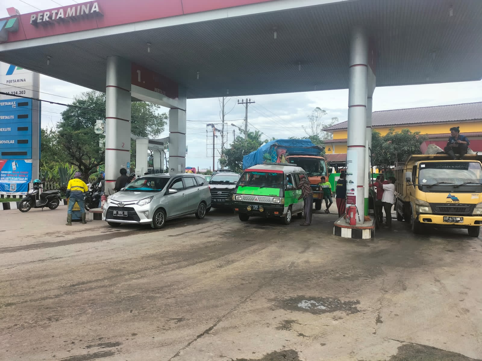 Pasca Gempa, Sarfas SPBU Pertamina di Tapanuli Utara dan Sekitarnya Aman