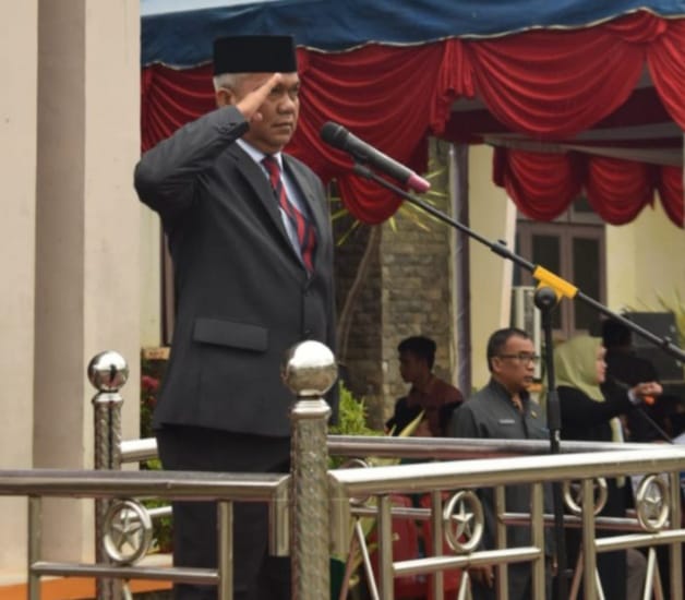 Plt Bupati Palas Pimpin Upacara Peringatan Hari Kesaktian Pancasila 2022