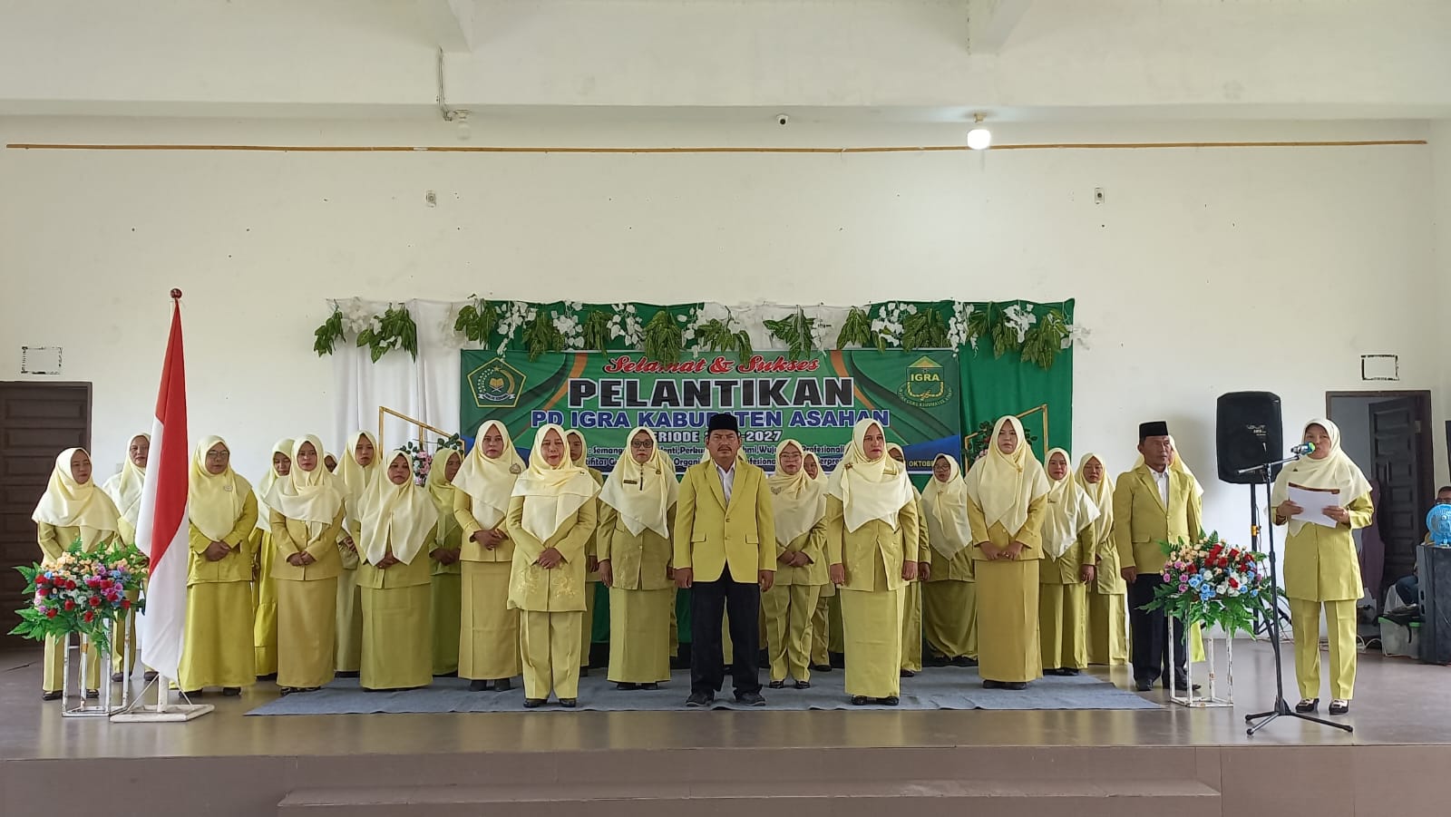 Plh Sekda Asahan Hadiri Pelantikan PD IGRA Kabupaten Asahan
