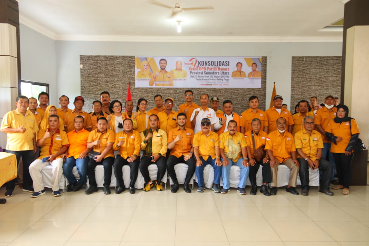 El Adrian Shah Apresiasi Pemberian Asuransi Kemalangan Kepada 6 Ribu Kader Oleh Hanura Tebing Tinggi