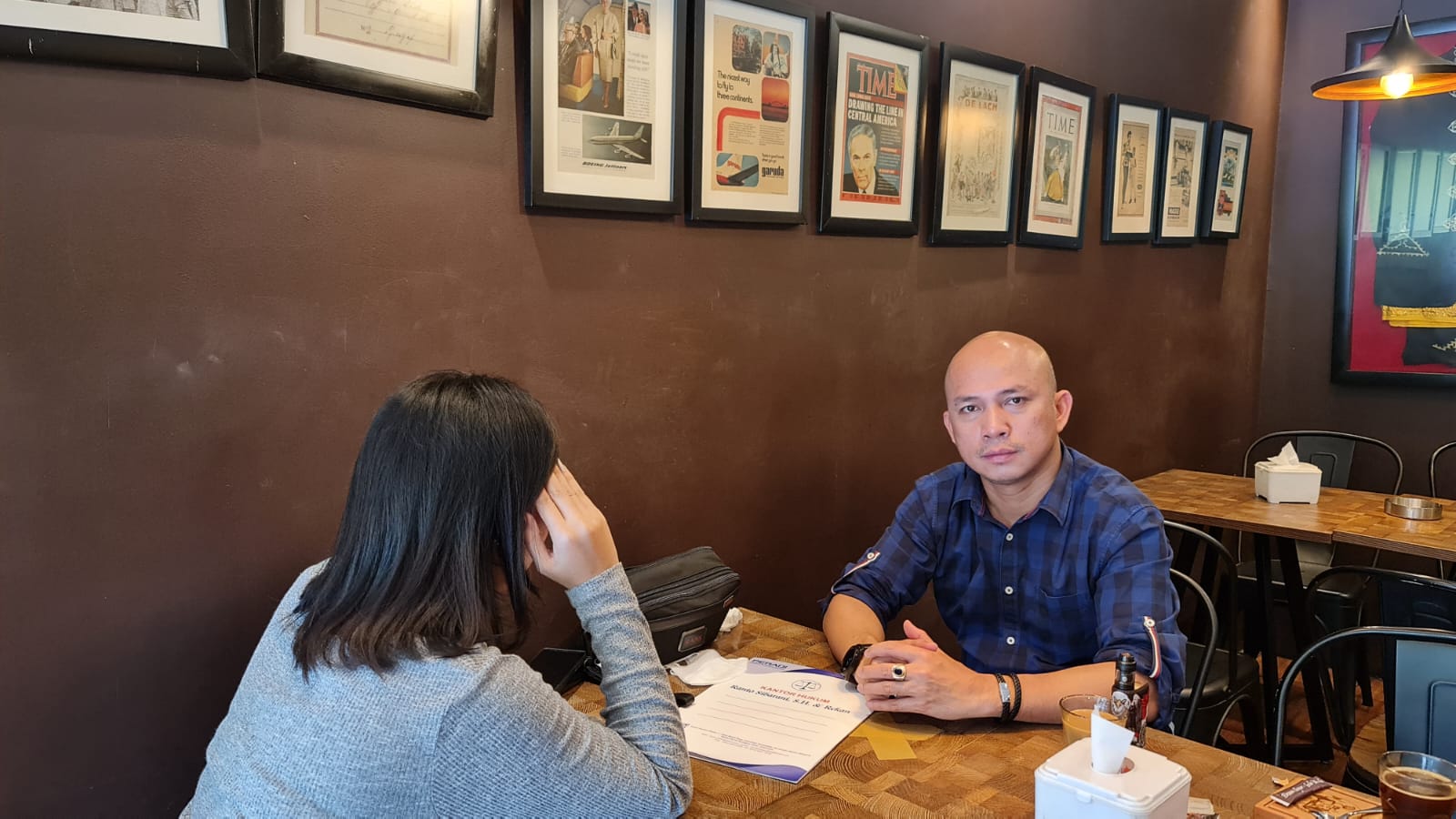 Tidak terima dilecehkan, seorang Pengurus Pusat Organisasi dilaporkan