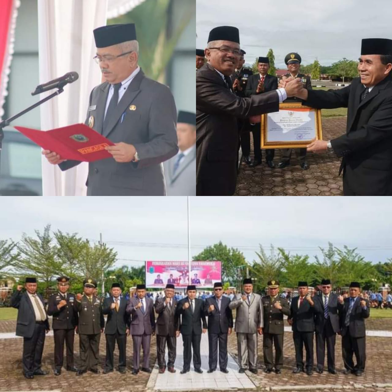 Wakil Bupati Pimpin Upacara Hari Kesakitan Pancasila 