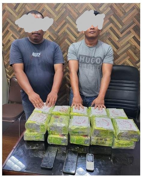 20 Kg Sabu Tujuan Palembang Diamankan Bersama 2 Pengendara Pajero Sport