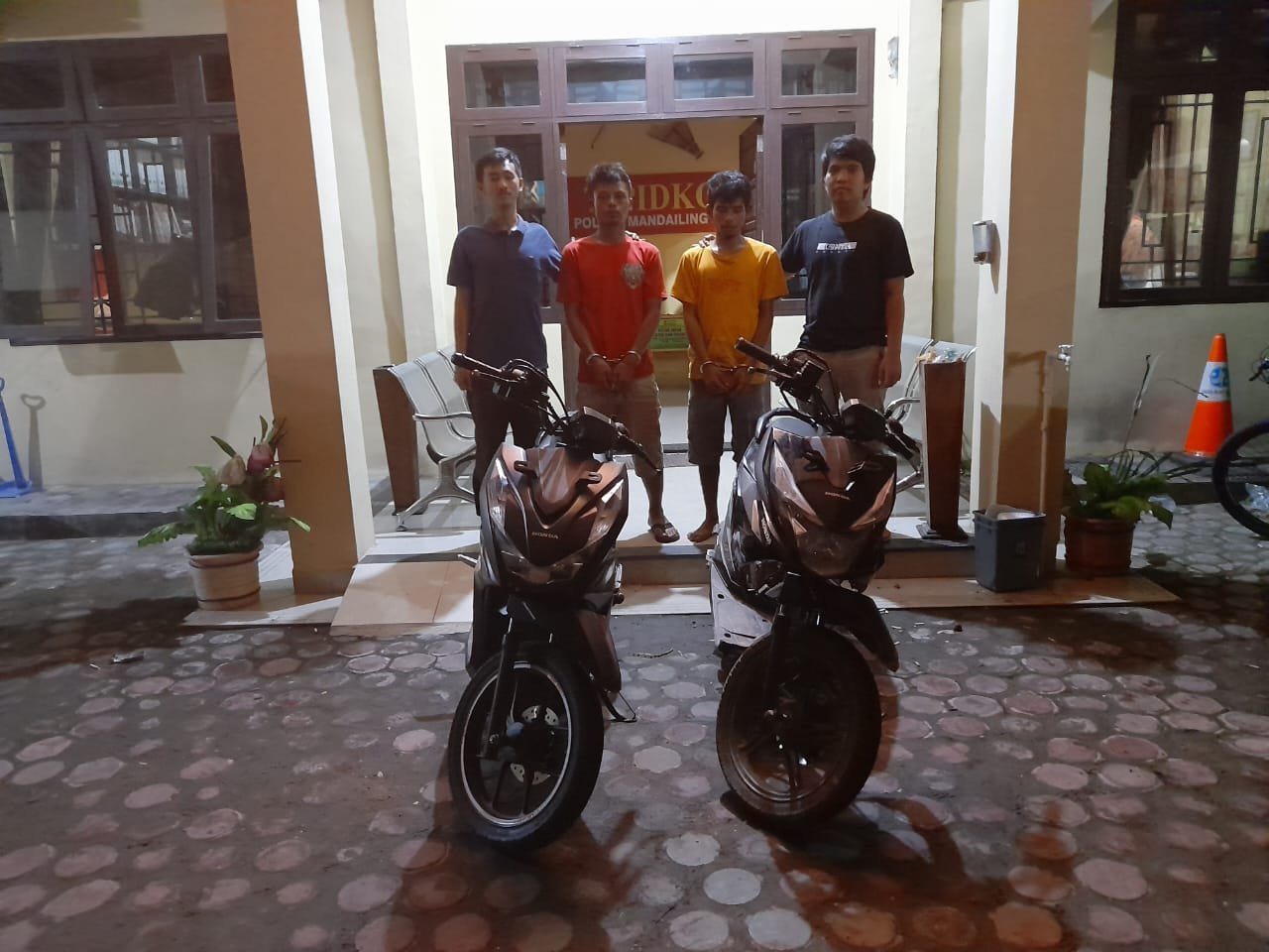 Tim Satreskrim Polres Madina Amankan Pelaku Curat dan Curanmor