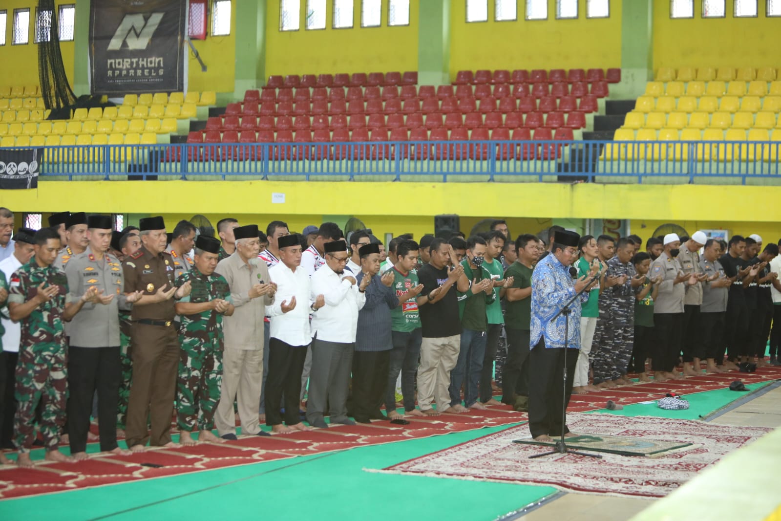 Forkopimda Sumut Shalat Gaib dan Doa Bersama Bagi Korban Tragedi Kanjuruhan
