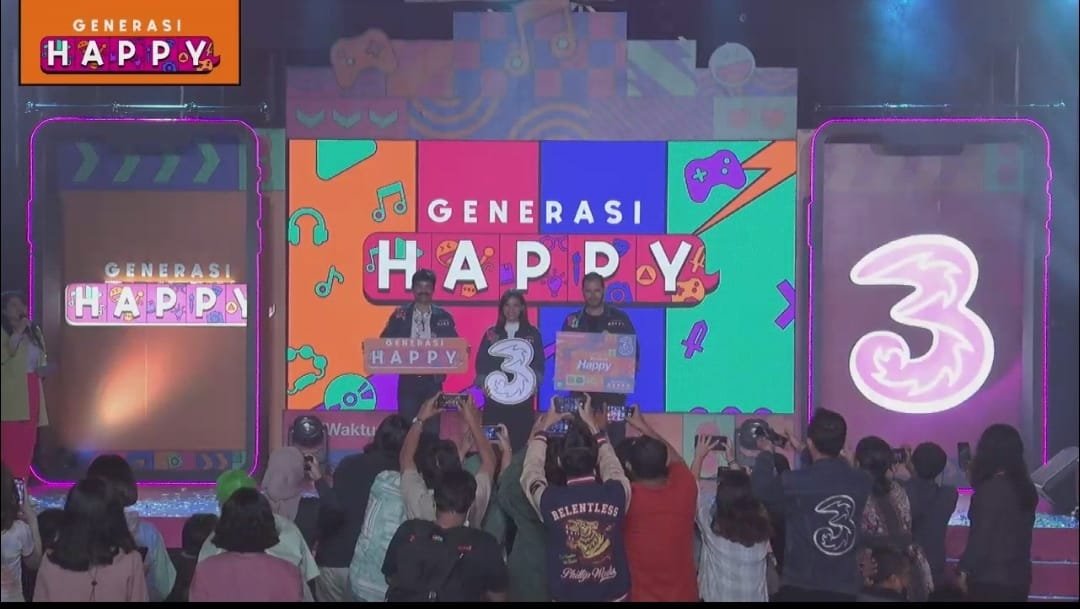 Tri Ajak Gen Z Untuk Positif dan Kreatif di Dunia Digital, Waktunya Jadi bagian dari Generasi Happy