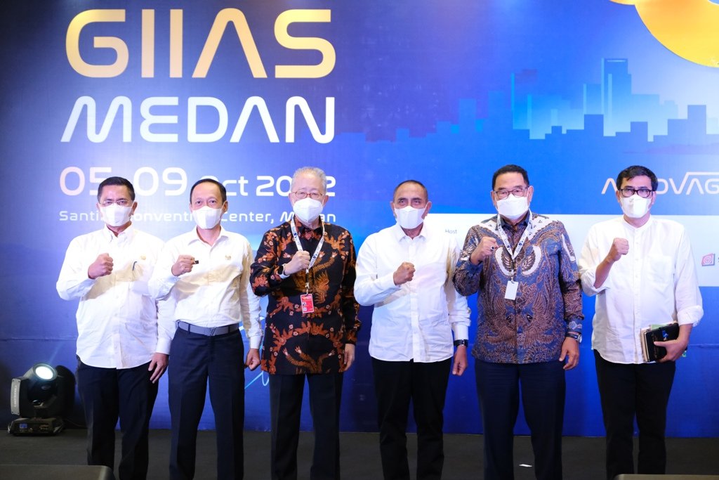 Gubernur Sumatera Utara Resmi Membuka GIIAS 2022