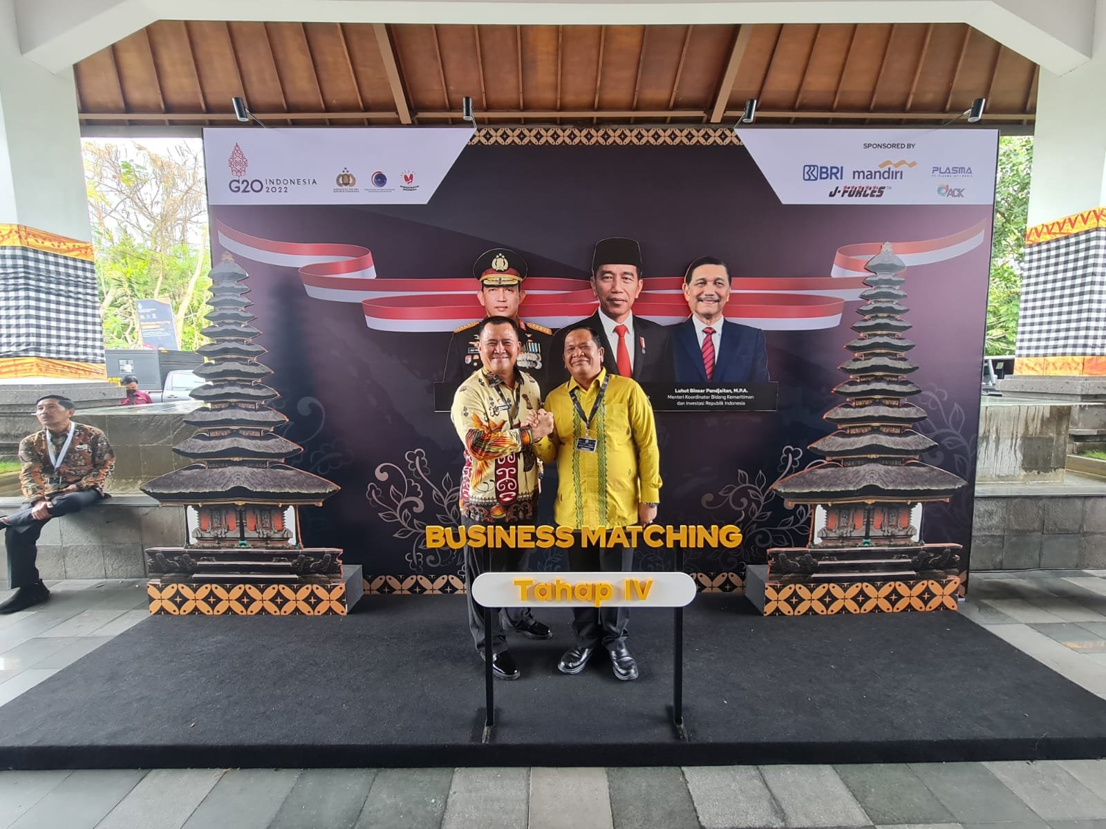 Walikota Padang Sidempuan, Irsan Efendi Nasution menghadiri Acara Business Matching Tahap IV di Bali Nusa Dua