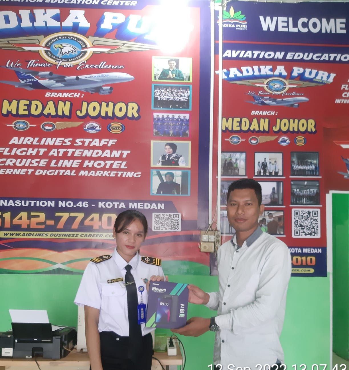 Airlines Business Tadika Puri Cabang Medan Johor Terus Mempersiapkan SDM Terbaik