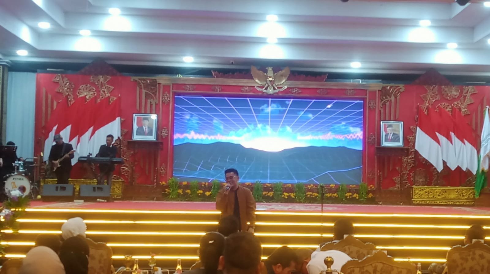 Brian Jikustik Meriahkan Pelantikan PBI Sumsel