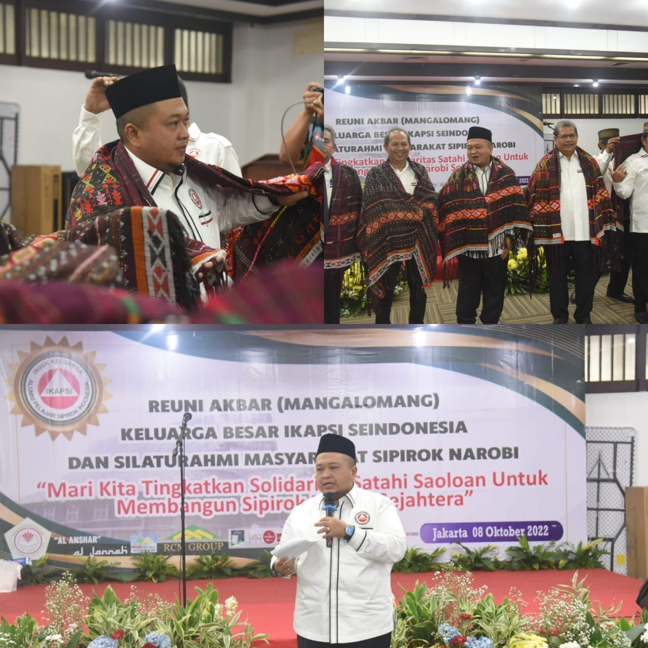 Hadiri Reuni Akbar IKAPSI Se-Indonesia, Bupati Tapsel : Melalui Pertemuan Sipirok Narobi,Bangun Kembali Kejayaan Sipirok