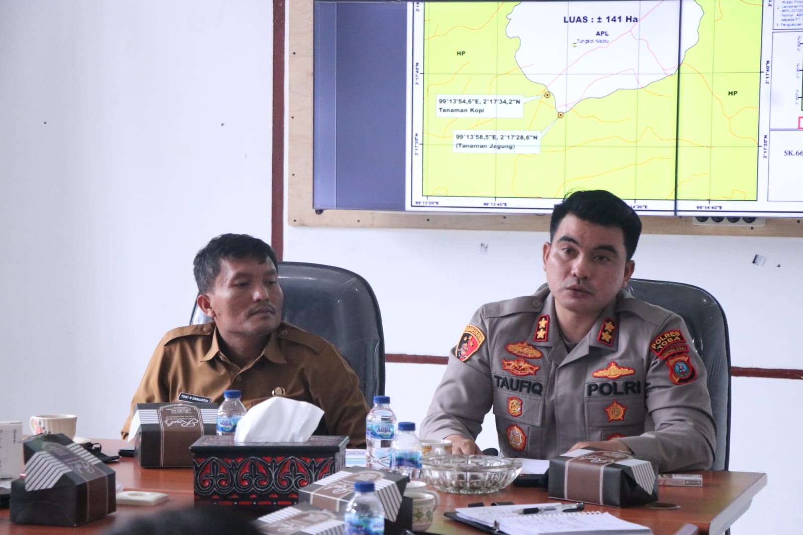 Wabup Toba Meyakini  Masalah Sengketa Tanah Antara Warga Tungko ni Solu dan PT. TPL Akan Tuntas