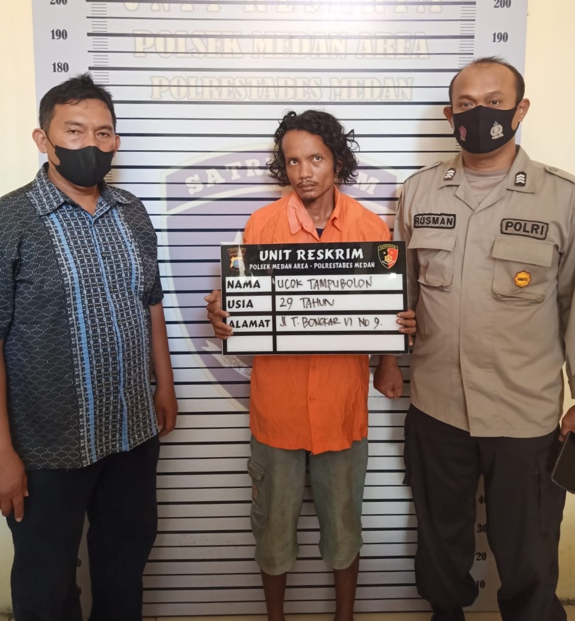 Polsek Medan Area Ringkus Maling Pintu Gardu PLN