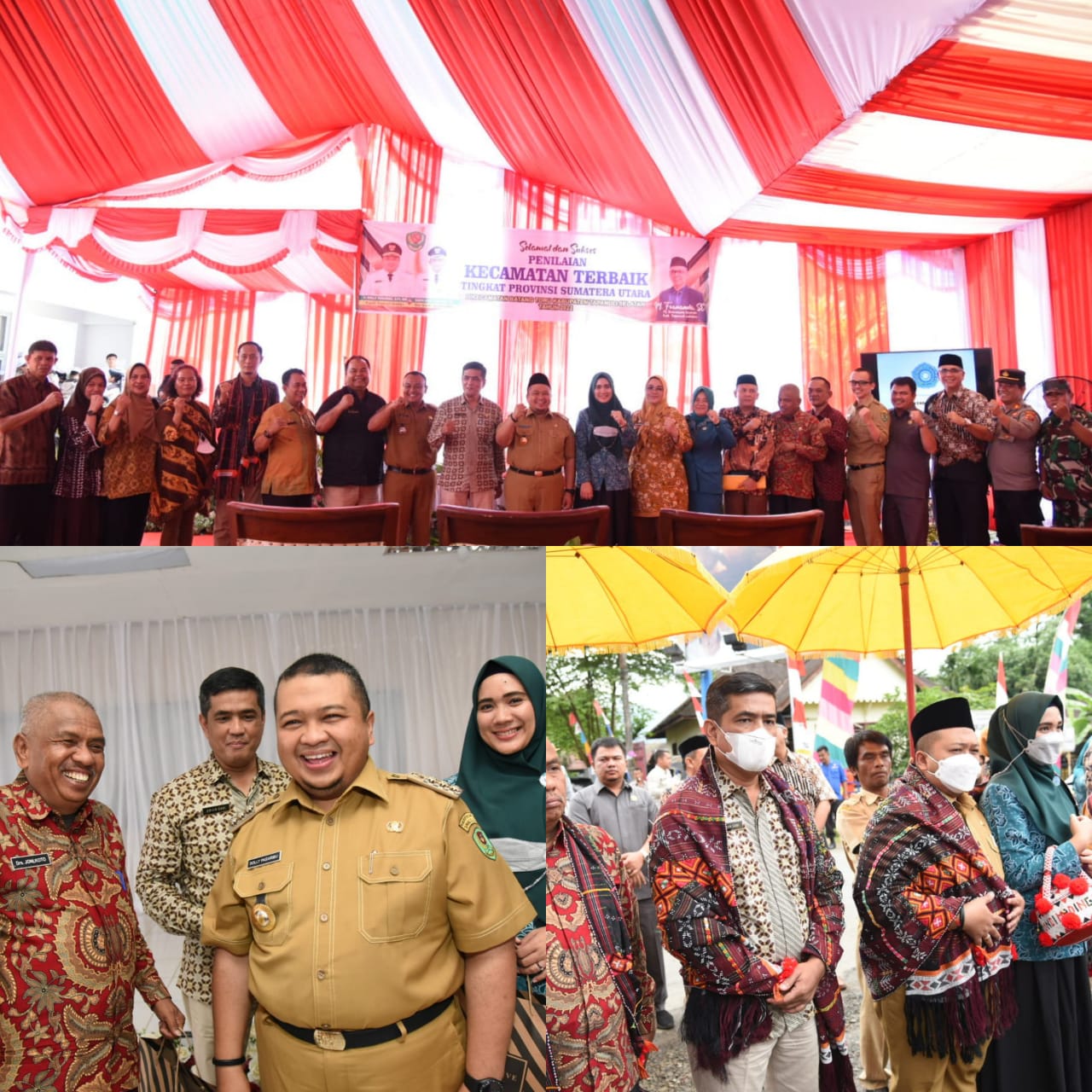 Tim Penilai Kecamatan Terbaik Provsu Kunjungi Kecamatan Batang Toru