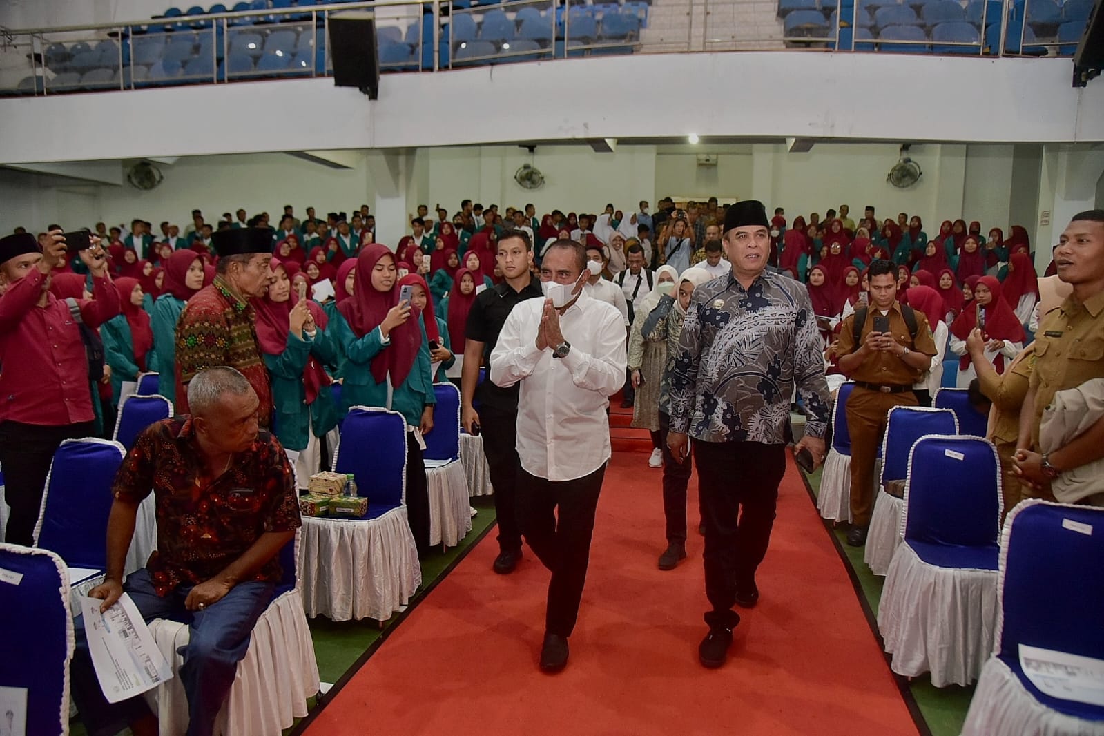 Pertemuan Dengan Camat dan Kepala Desa, Edy Rahmayadi Berharap Ada Evaluasi Mengenai Stunting di Madina