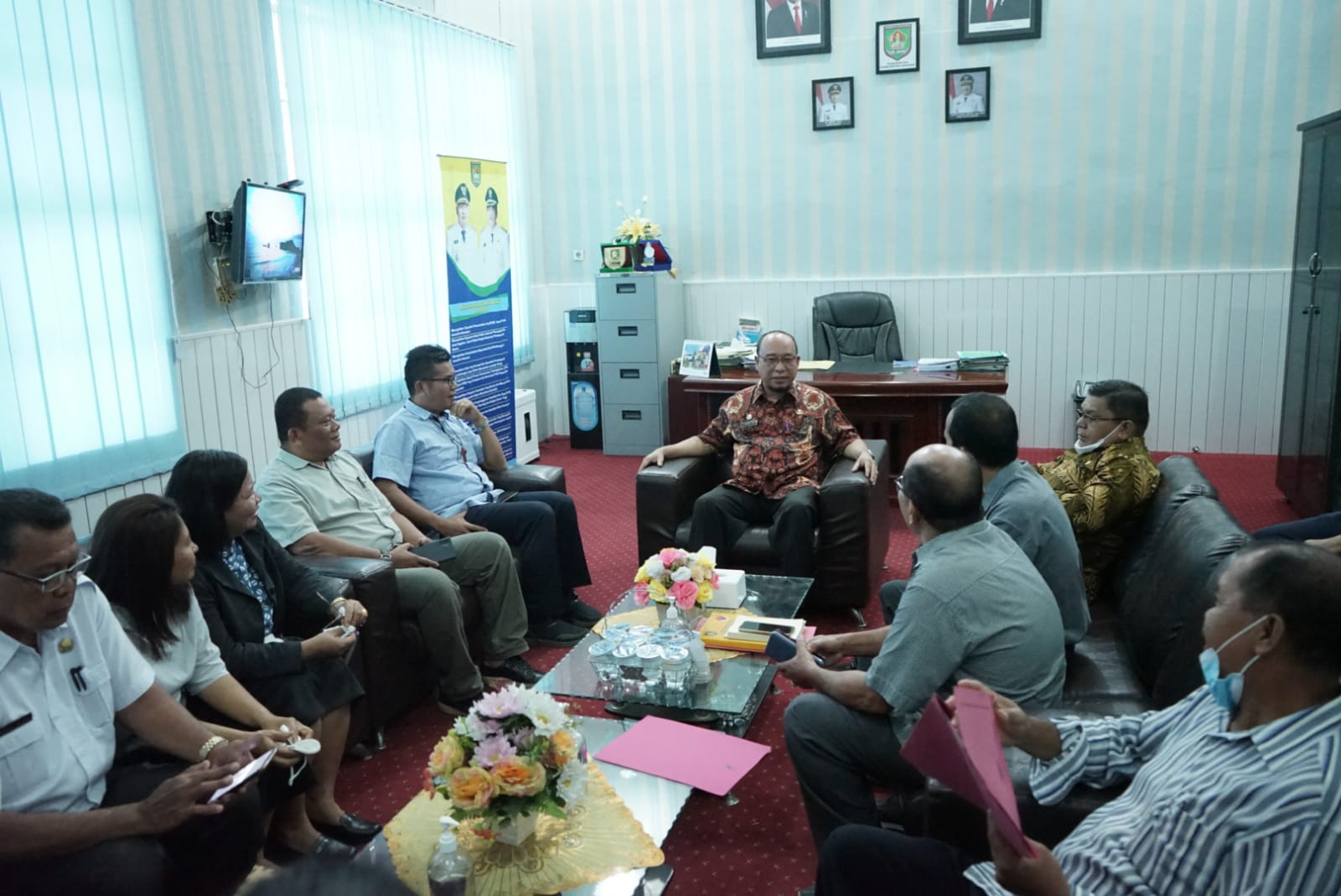 Sekda Asahan Terima Audiensi LP3K