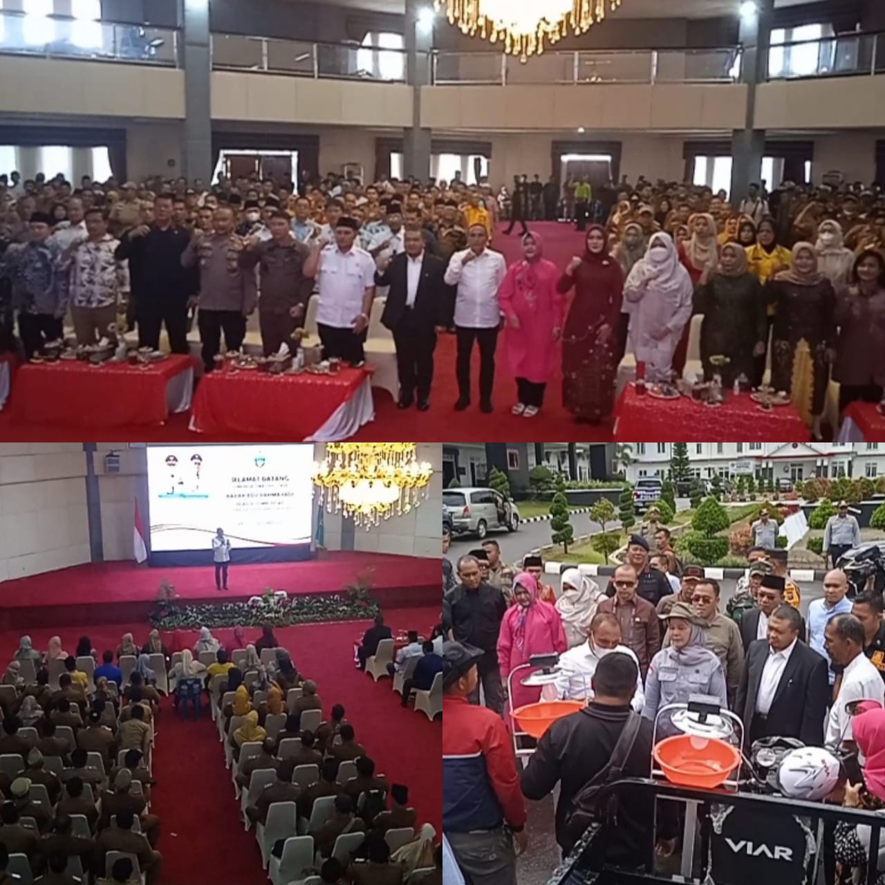 Gubsu Edy Rahmayadi Disambut Bupati Dolly Pasaribu Bersama Forkopimda Tapsel dan Sidempuan Saat Kunker