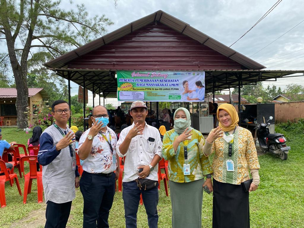 PTPN IV Peduli Kesehatan Masyarakat Kabupaten Simalungun