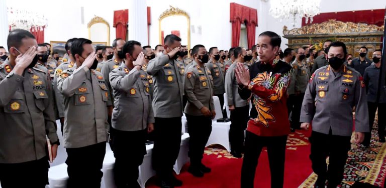Ini Lima Arahan Presiden Jokowi kepada Jajaran Polri