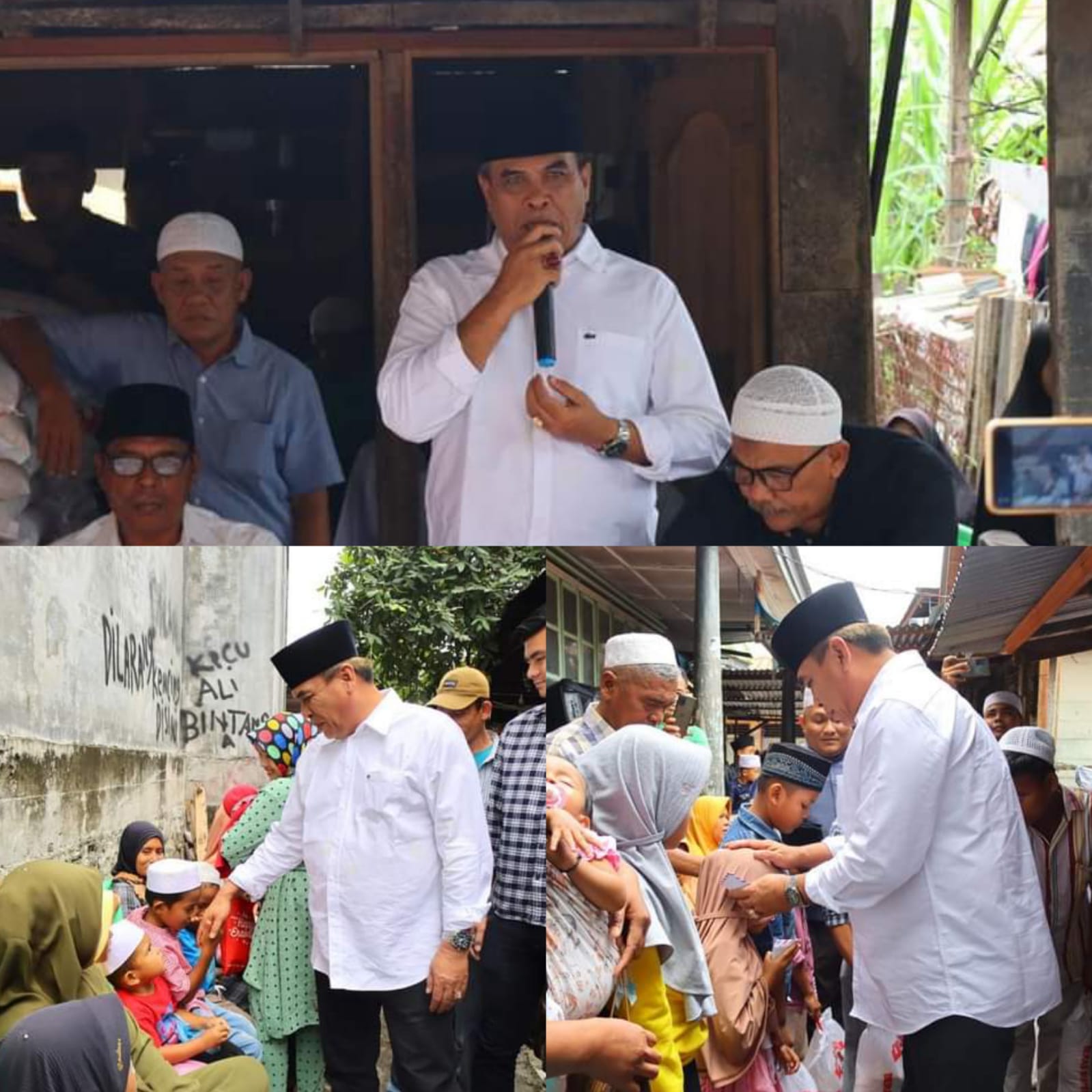 Bupati Madina Salurkan Bantuan kepada 450 Anak Yatim