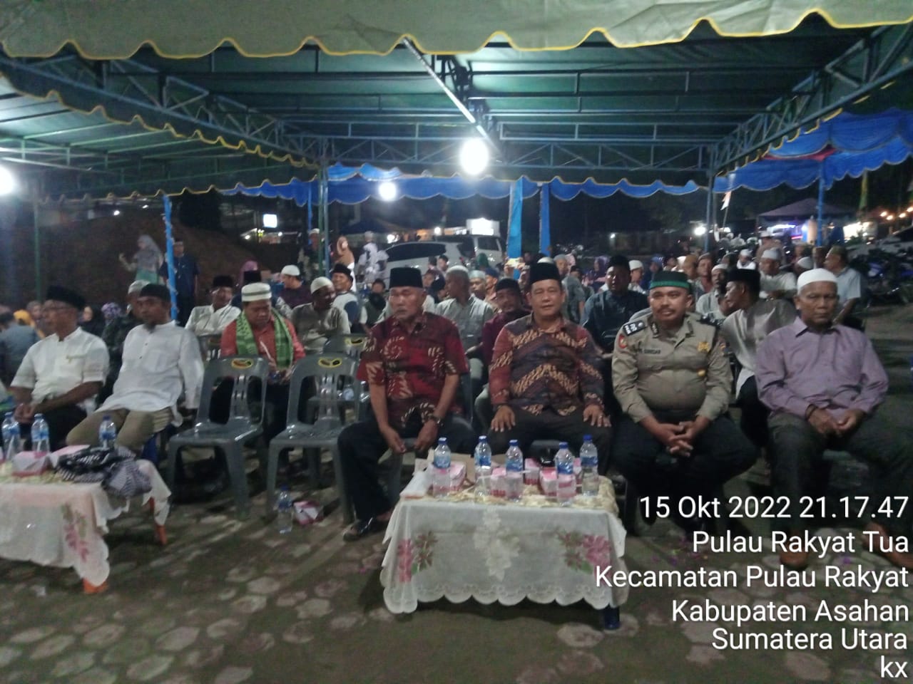 Pesan Kamtibmas, Polsek Pulau Raja Hadiri Maulid Nabi Muhamad SAW