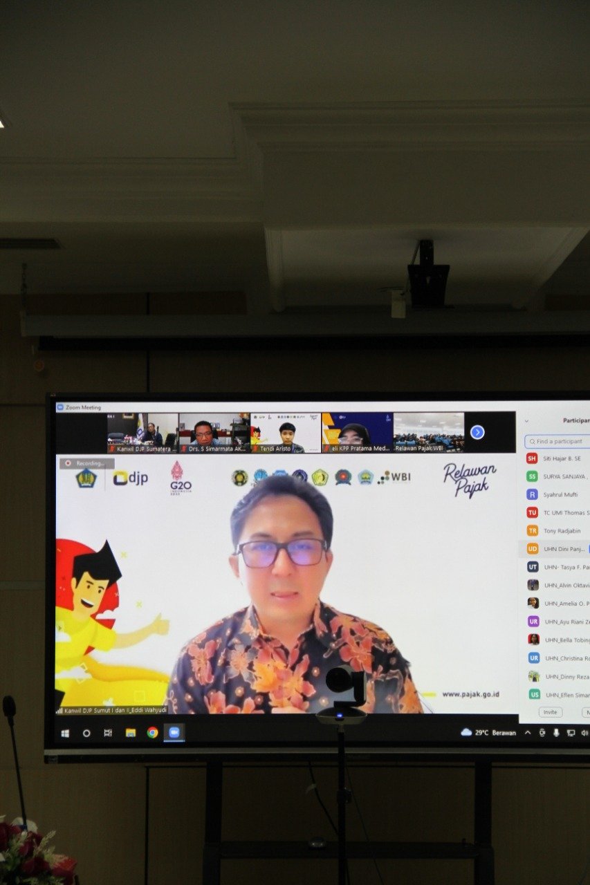 Kantor DJP Sumatera Utara Tutup Program Relawan Pajak 2022