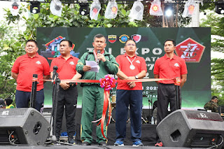 Pangdam I/BB Mayjen TNI Achmad Daniel Chardin SE MSi Resmi Buka TNI Expo 2022