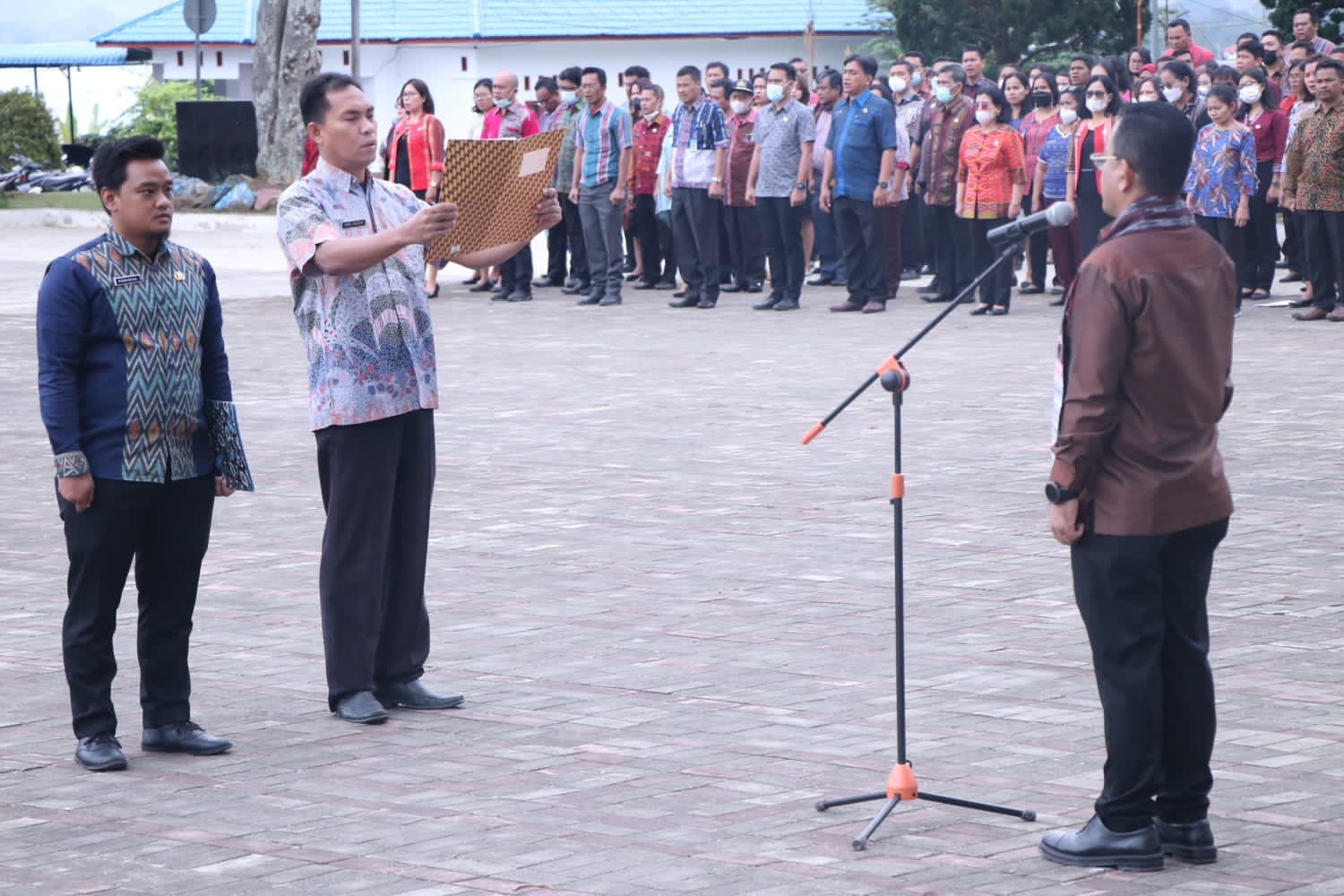 Bupati Toba, Poltak Sitorus Marah, PNS Tandatangani Hadir Tapi Absen di Hari Kesadaran Nasional