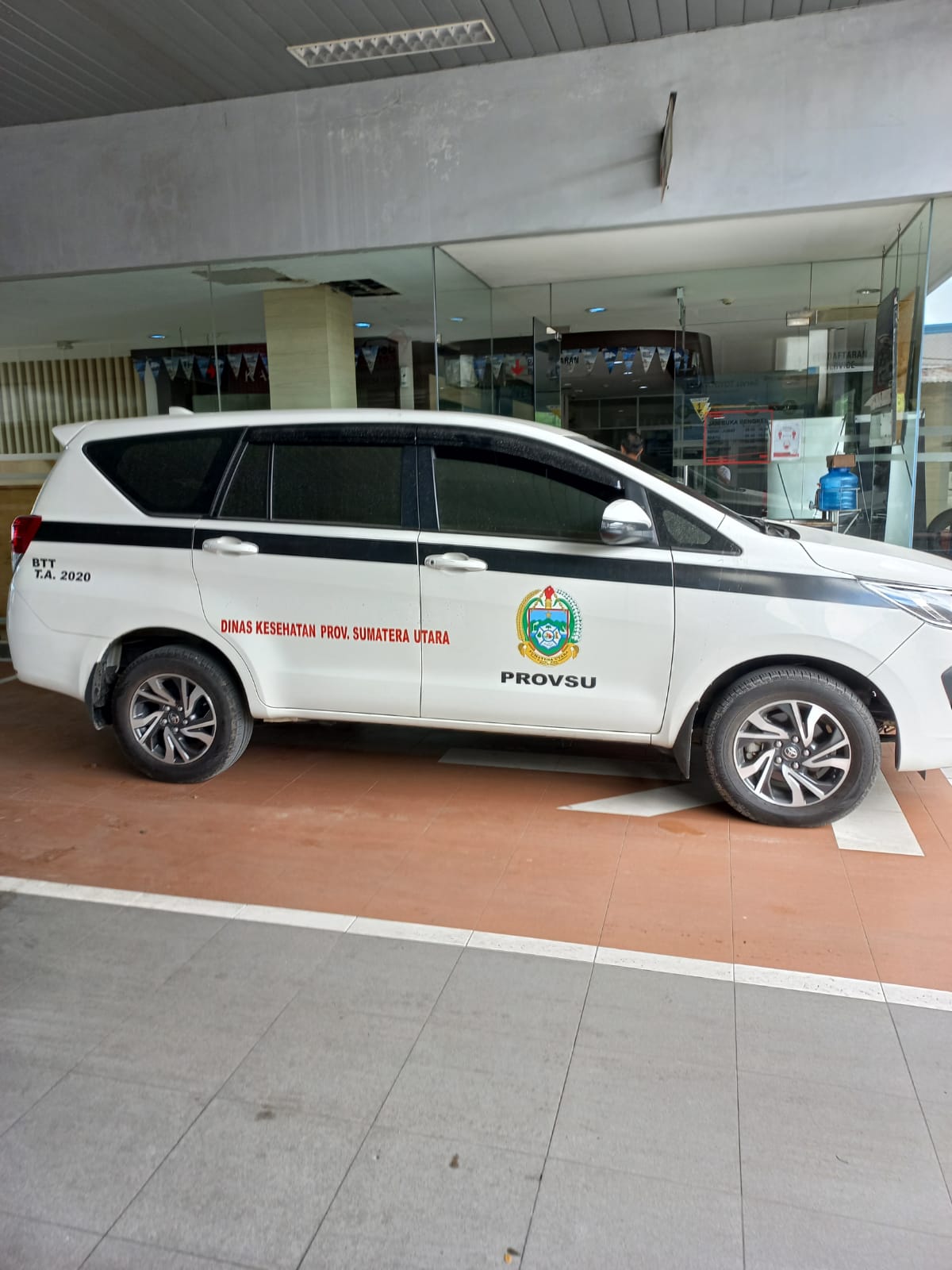 Oknum Pejabat Dinkes Sumut Diduga Ubah Mobil Jenazah Covid 19 Menjadi Mobil Pribadi Berplat Hitam Untuk Walpri