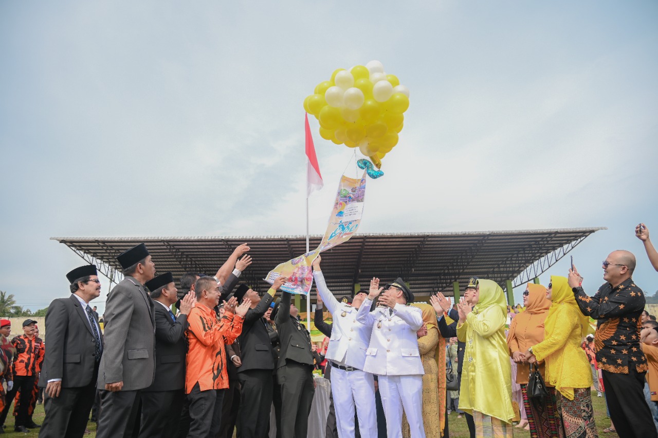 Wali Kota Irsan Efendi Nasution menjadi Irup Memperingati HUT Kota Padang Sidempuan ke-21