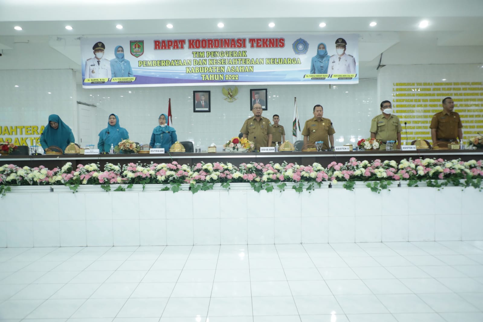 Sekda Asahan Buka Rakornis PKK Bulan Oktober 2022