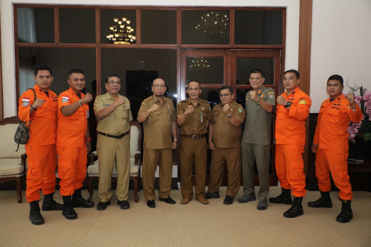 Sekda Asahan Terima Audiensi Basarnas Pos Tanjung Balai Asahan