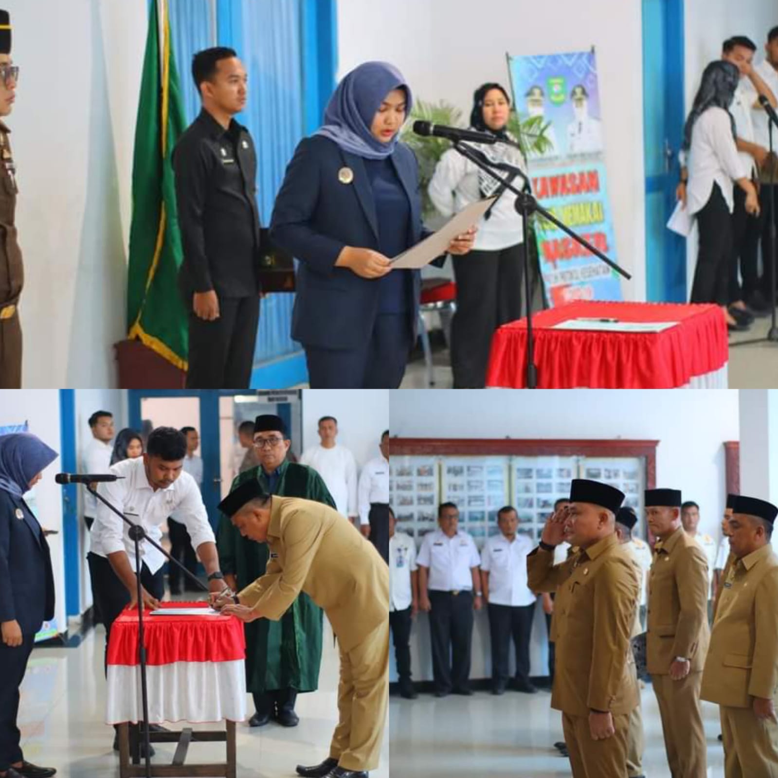 Mewakili Bupati,Wabup Madina Lantik 24 Pejabat Terdiri dari JPTP, Pejabat Administrator dan Pejabat Pengawas
