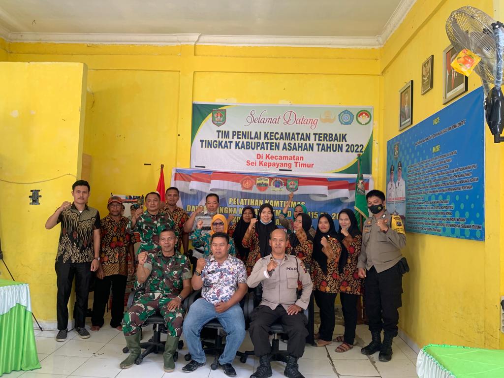 Polsek Sei Kepayang Ikut Pelatihan Kamtibmas Dalam Rangka TMMD ke 115 TA 2022