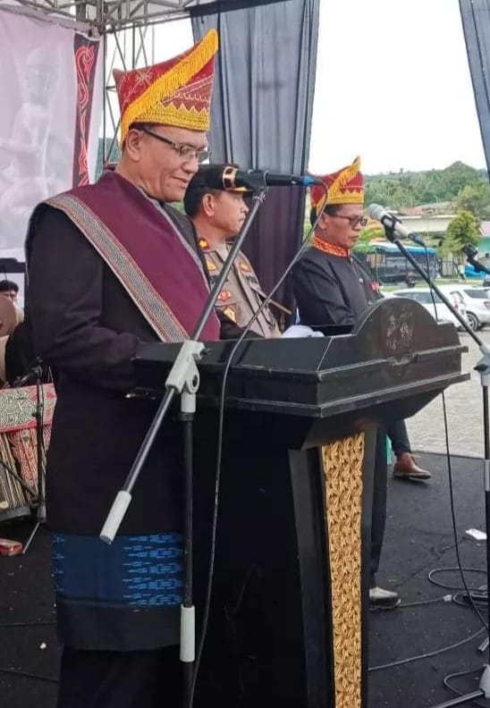 Wakil Bupati & Sekda Pakpak Bharat Hadiri Pelantikan Pengurus Rmpu Mpu Bada, Ini Kata Mutsyuhito Solin