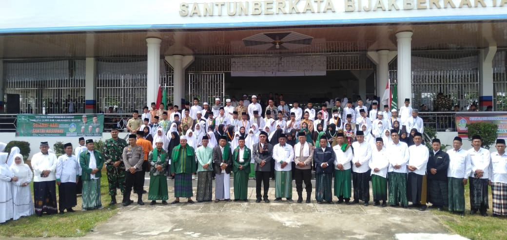 Bupati Edimin dan Wakil Bupati Labusel Hadiri Peringatan Hari Santri Digelar PCNU