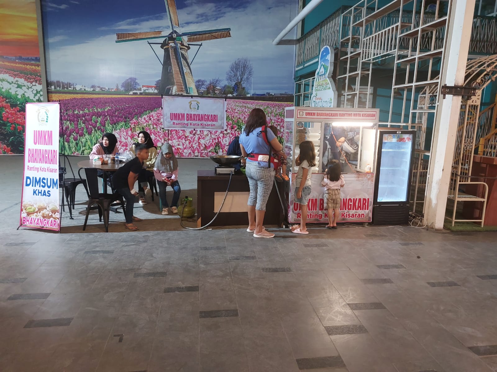 Polsek Kota Kisaran Buka Grand Opening UMKM Bhayangkari