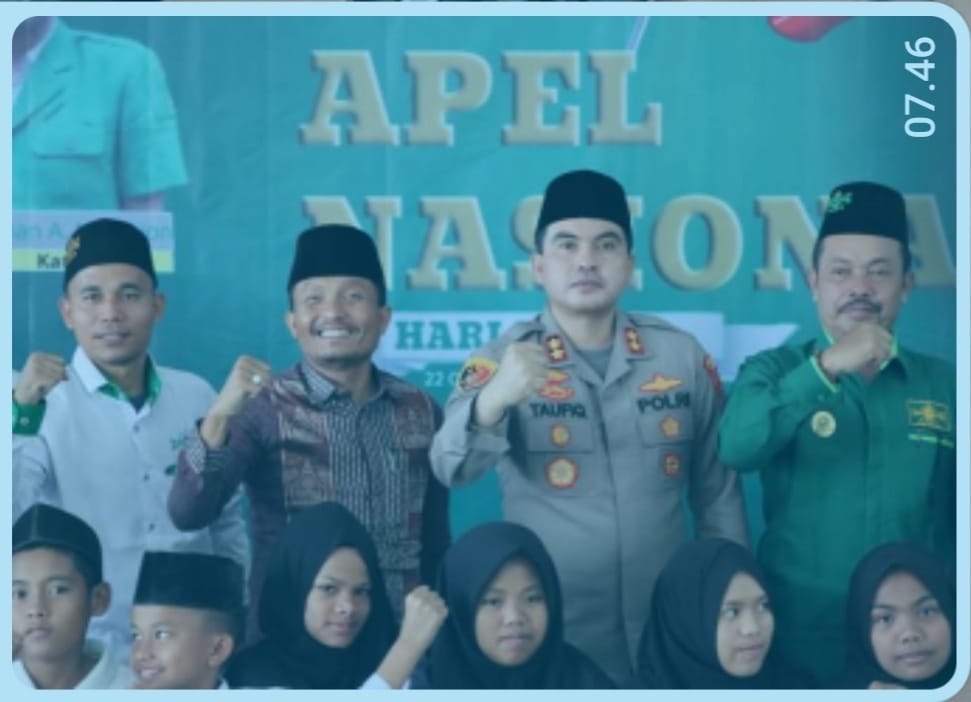 Wabup Tonny Hadiri Hari Santri Nasional di Kabupaten Toba
