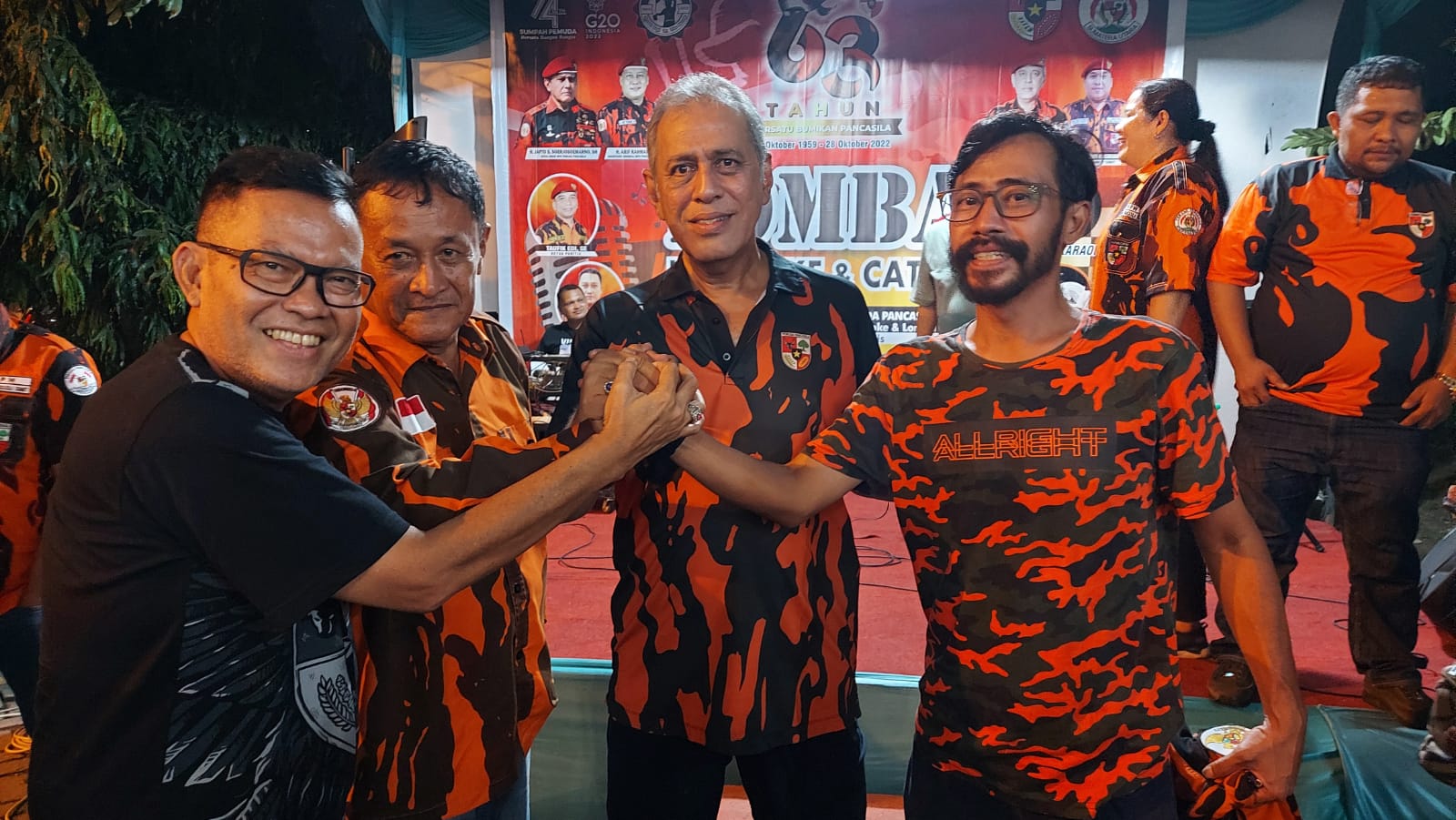 Semarak HUT ke 63 Pemuda Pancasila, Kodrat Shah : Selamat Kepada Para Juara Lomba Karaoke dan Catur