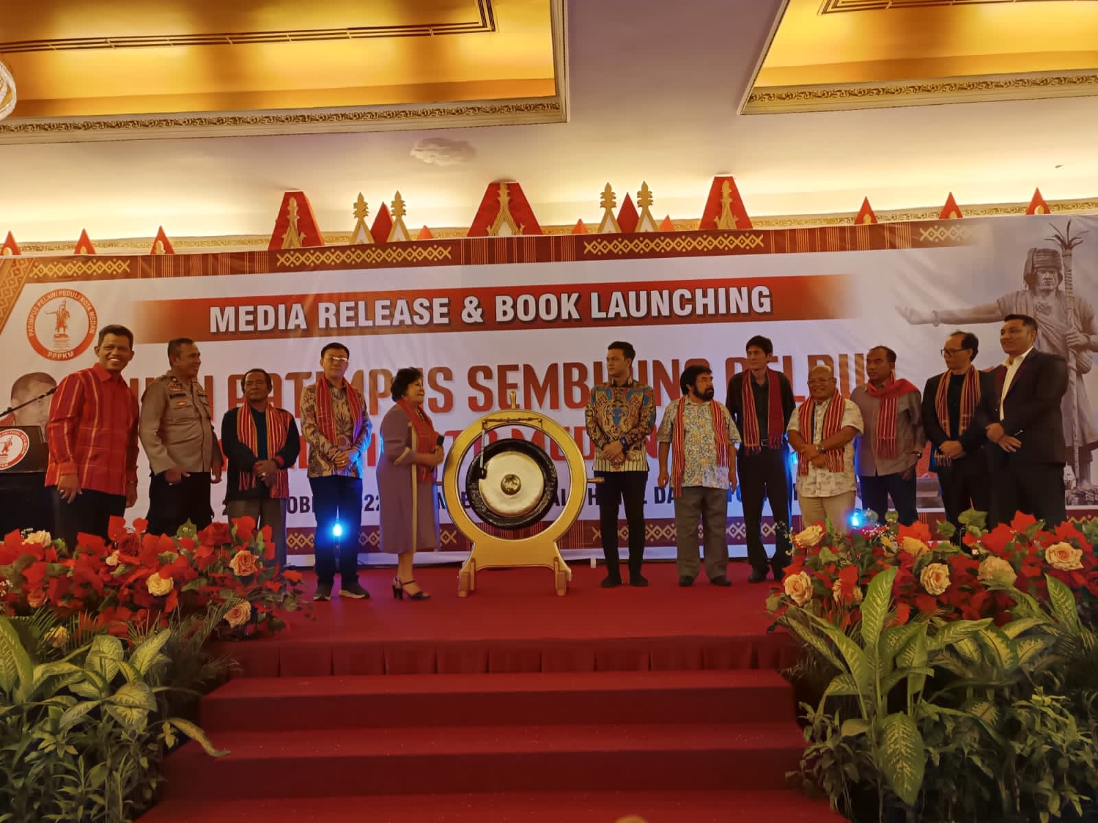 Peluncuran Buku Sejarah Guru Patimpus Pendiri Kota Medan.