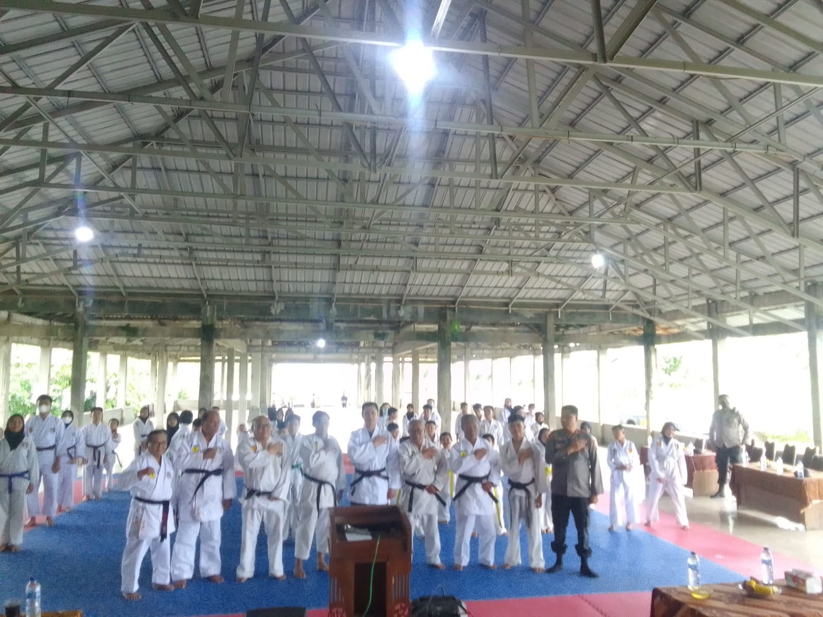 Waka Polda Sumut Brigjen Pol Dadang, Kunjungi Dojo Khusus 45 Padepokan