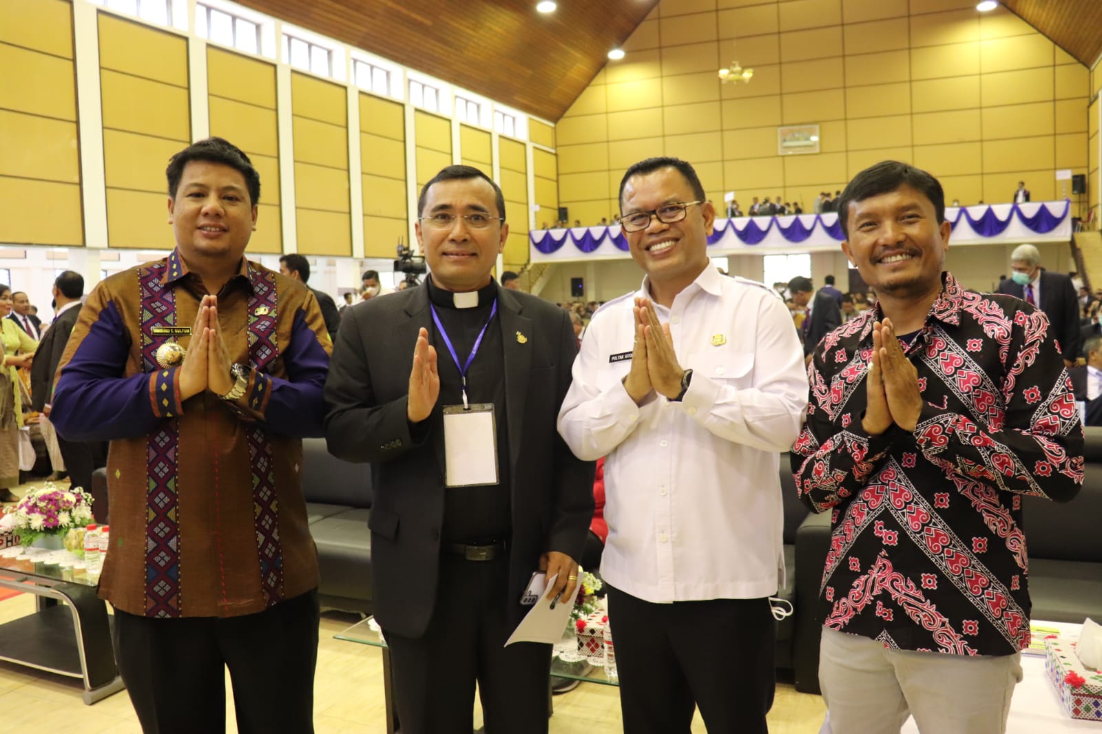 Bupati dan Wakil Bupati Toba Hadiri Pembukaan Sinode Godang Huria Kristen Batak Protestan ke-66