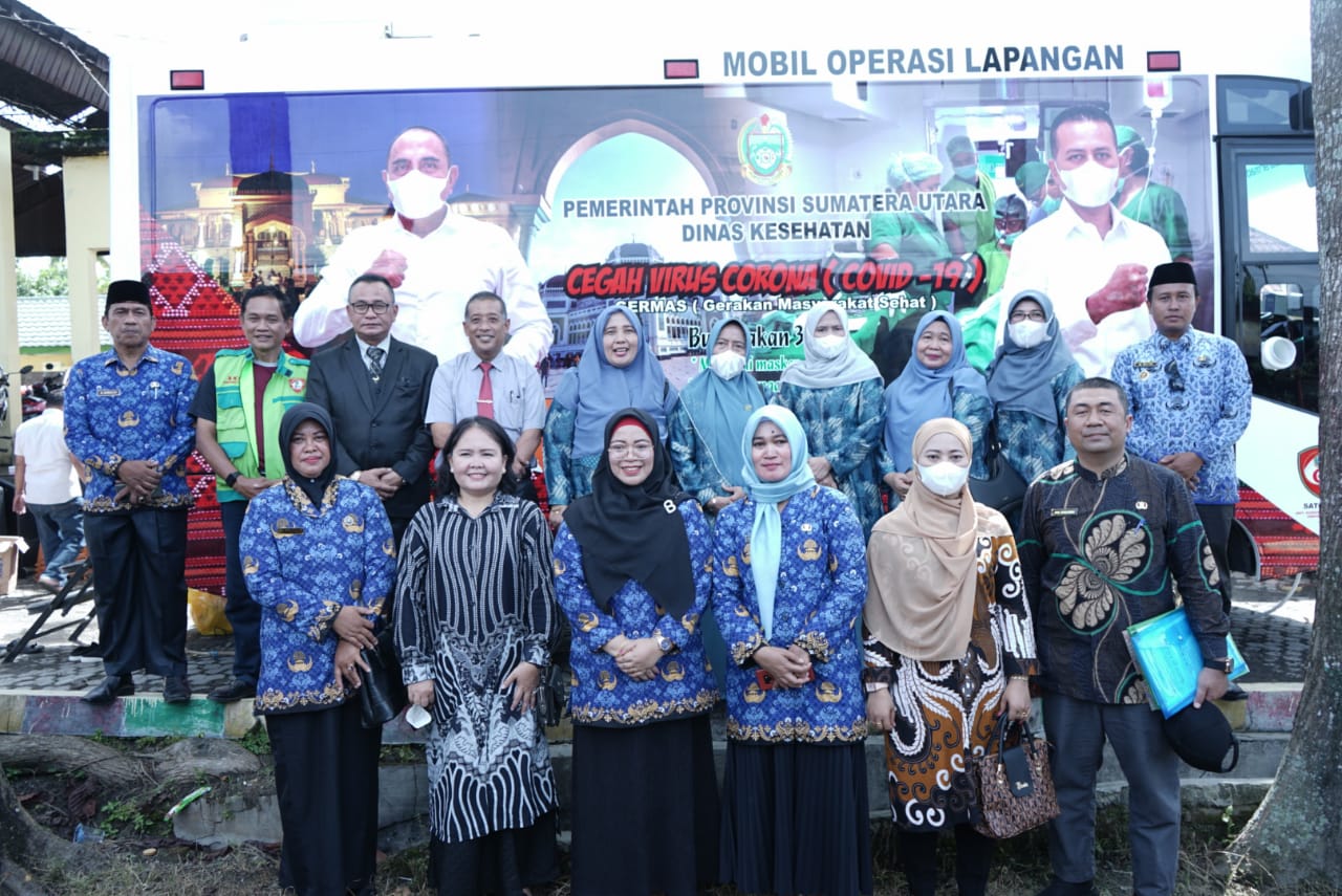 Bupati Asahan Hadiri Pengobatan Gratis BKB