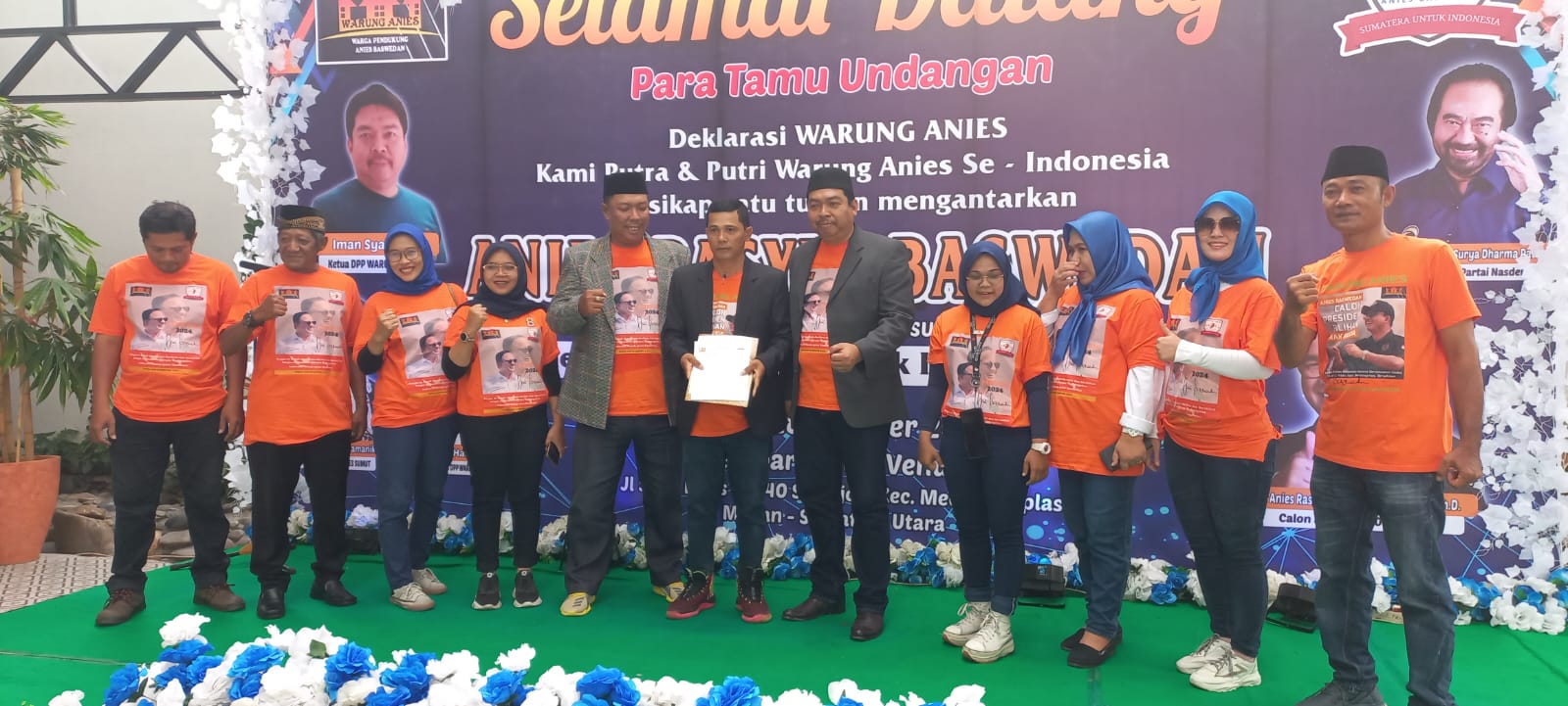Gelar Deklarasi Warung Anies 
