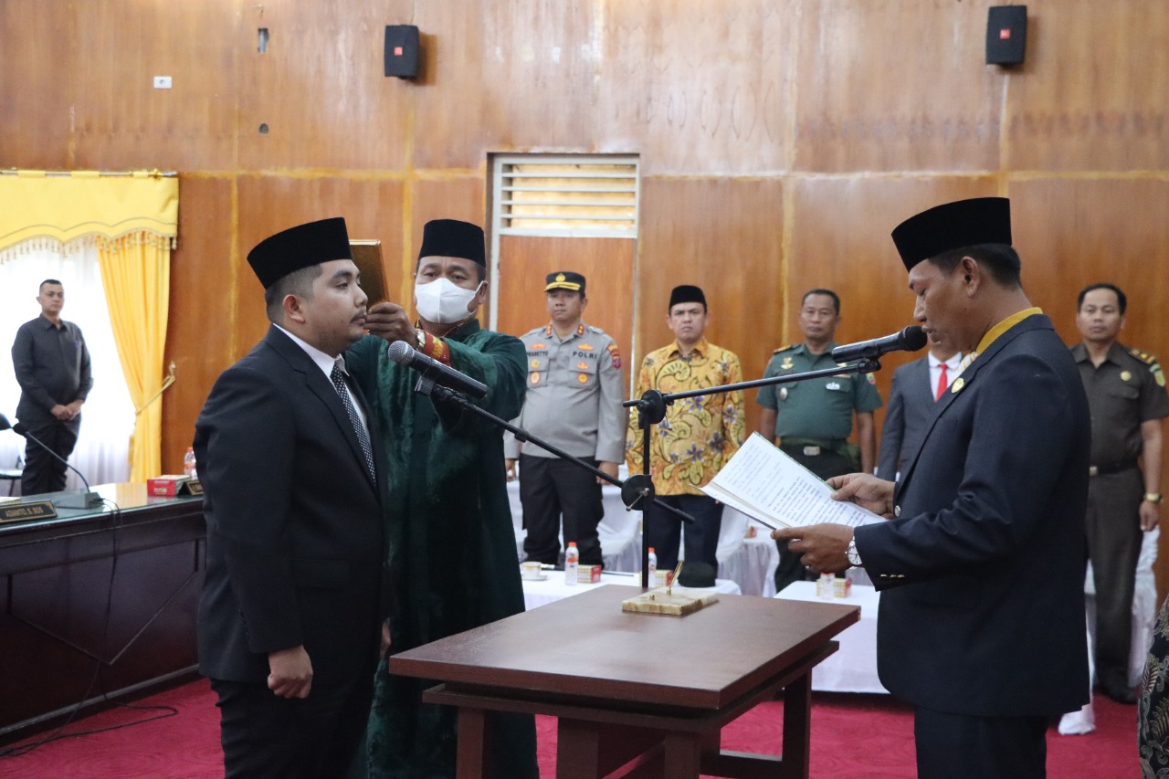 DPRD Kota Padang Sidempuan resmi melantikÂ  Rizky Fazri Harahap PAWÂ 