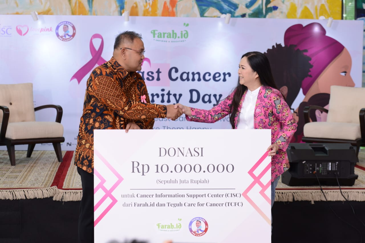 Breast Cancer Charity Day: Kanker Jangan Diajak Adu Lari,  Ketum IKWI: Edukasi Kanker Payudara Perlu Dilakukan Secara Luas